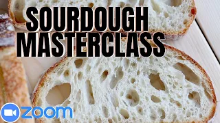 Making sourdough bread with starter