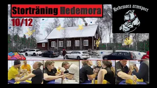 Arm Wrestling Practice Hedemora, Sweden (10/12 -2022)