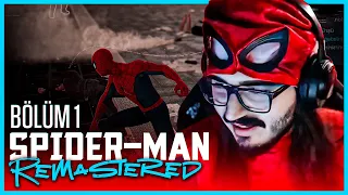 SPIDERMAN KOSTÜMÜYLE SPIDER-MAN REMASTERED OYNADIM! #1 TÜRKÇE!