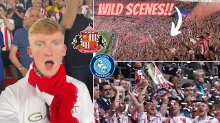 THE MOMENT SUNDERLAND WERE FINALLY PROMOTED!🤯