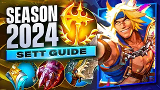 In-Depth Sett Guide Season 2024 - How To Climb As Sett - Season 14 Sett Gameplay