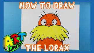 How to Draw THE LORAX!!!
