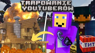 TRAPOWANIE YOUTUBERÓW w MINECRAFT "KRAINA TWÓRCÓW"