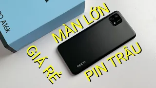 UNBOX OPPO A16K 2022: ĐT GIÁ RẺ OPPO PIN TRÂU, MÀN HÌNH LỚN, THIẾT KẾ CỰC ĐẸP!!!