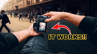 SUPER wide LENS Vs Street Photography - Melbourne city  [POV]