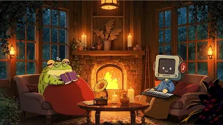 peaceful and cozy rainy day 🌧 calm your anxiety, relaxing music - lofi hip hop mix - aesthetic lofi