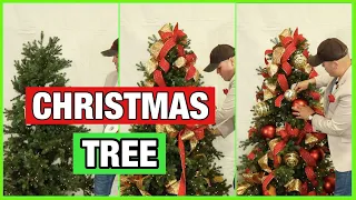 Christmas 2022 / TRADITIONAL RED AND GOLD CHRISTMAS TREE STEP BY STEP / Ramon At Home