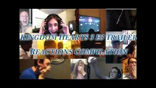 Kingdom Hearts 3 E3 2013 Trailer Reactions (Compilation with 28 reaction videos)