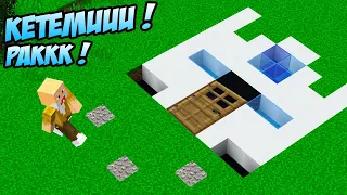 AKHIRNYA KETEMU!!! RUMAH BAWAH TANAH FROST DIAMOND YANG SENGAJA DIRAHASIAKAN DARI DUNIA MINECRAFT!