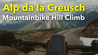 MTB Tour: From Alvaneu to Alp da la Creusch and back! 🇨🇭