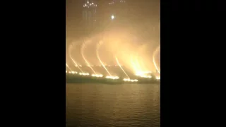 Burj khalifa fountain,  Whitney houston , i will always love you