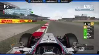 F1 2014 [Career Mode] S2 - Part 28: British Grand Prix 50% (Legend AI) LIVE