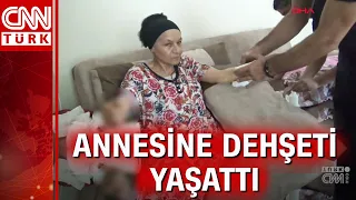 Uyuşturucu parası için annesini dövdü