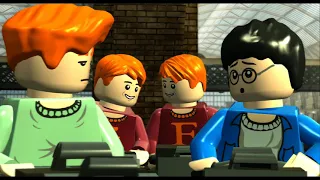 LEGO Harry Potter Years 1-4 Walkthrough Part 1 - Year 1 - 'The Magic Begins & Out of the Dungeon'