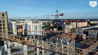 ЖК «Шенген» — відеозвіт з будівельного майданчика за серпень 2020