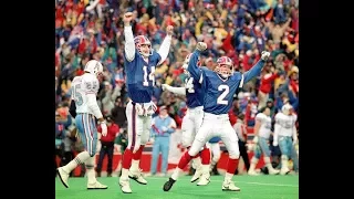 Buffalo Bills vs Houston Oilers "The Comeback" 25th Anniversary Highlights