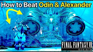 FF7 Rebirth: How to Beat Odin & Alexander on Gilgamesh Island in Final Fantasy VII Rebirth