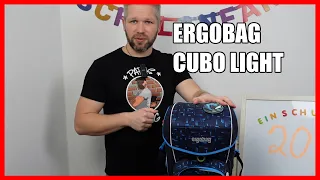 Ergobag Cubo light Schulranzen erklärt und eingestellt! Einschulung 2023 | Papas Vlog