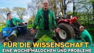 Die DÜMMSTE Idee aller Zeiten !!! Eine Woche Baustellen auf dem Fußballplatz | Udo & Wilke