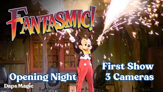 FIRST SHOW: Fantasmic! | Opening Night | 3 Cameras | Disneyland Resort 2024 4K