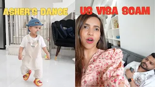 Asher ne kara DANCE & US VISA Scam hogya!