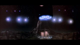 Close Encounters of the Third Kind:Spaceships visit(scene)