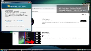 Windows Vista Extended kernel - Windows Vista with Firefox 111 wait WHAT?
