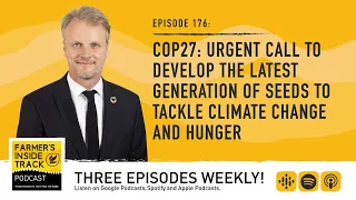 COP27: Urgent call to develop the latest generation of seeds to tackle climate change and hunger