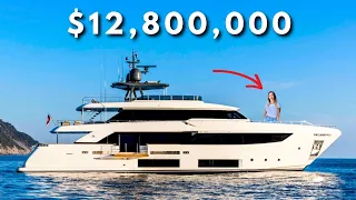 Impressive $12,800,000 Luxury Yacht Tour! | Custom Line Navetta 33