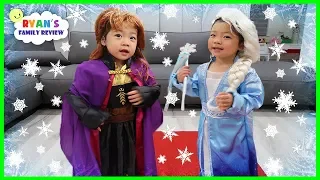 Top 10 Disney Princesses Dresses with Frozen 2 Elsa and Anna!!!