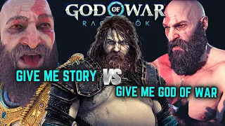 GIVE ME GOD OF WAR vs GIVE ME STORY | THOR Boss Fight & Bjorn Bear | God of War Ragnarok