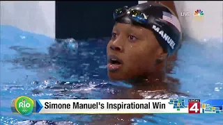 Simone Manuel's inspirational win inspires others