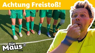 Wie funktioniert Freistoß-Spray? | DieMaus | WDR