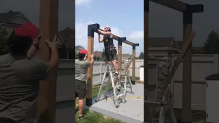 Building a Toja Grid Pergola in 30 Seconds