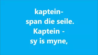 kaptein span die seile lyrics - kurt darren