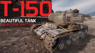 T-150: Beautiful Battles with a beautiful tank!  | World of Tanks