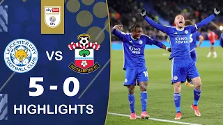 Leicester City vs. Southampton 5-0 Highlights | EFL Championship 2023/24