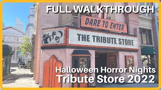 Halloween Horror Nights 2022 | The Tribute Store | Walkthrough | Universal Orlando