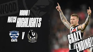 Crazy finish at the MCG! | Match Highlights: Round 1 v Geelong