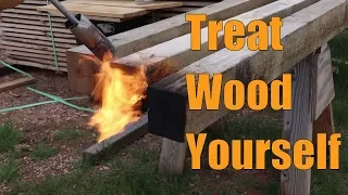 Treat Wood Yourself - How to Treat Wood Against Rot