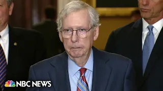 McConnell freezes up during news conference, raising health concerns