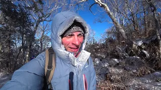 Поход в гору зимой Фалаза Приморский край