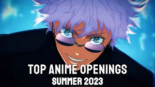 My Top Anime Openings | Summer 2023