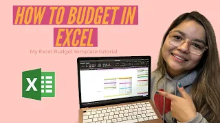 HOW TO BUDGET IN EXCEL EASY! | MY EXCEL BUDGET TEMPLATE TUTORIAL