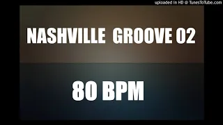 Nashville Groove 80 BPM - Drum Backing Track - Country 02