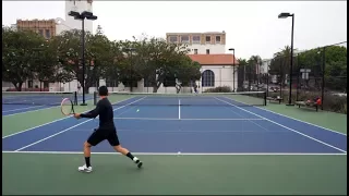 Tennis with Jun (Round 5) - USTA 4.5 Singles Highlights HD