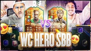 FIFA 23: YAYA TOURE VS MARCHISIO WORLD CUP HERO SQUAD BUILDER BATTLE VS SERKAN ISAK!! 😱