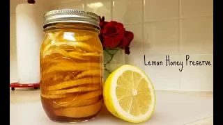 Lemon And Ginger Honey | Simply Mamá Cooks