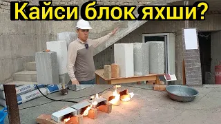 Кайси курилиш материалидан уй курган яхши?