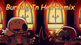 Friday Night Funkin Indie Cross Burning in hell Remix 2.5 (Playable) (+ FLP Voices)